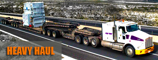 specialized heavy haul trucking
