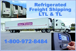 Refrigerated Frozen Chilled Freight TL LTL Shipping Trucking
