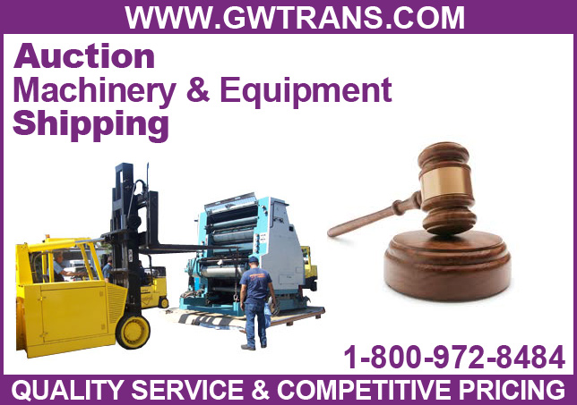 What We Do, Auction Services, Equipment Auctions